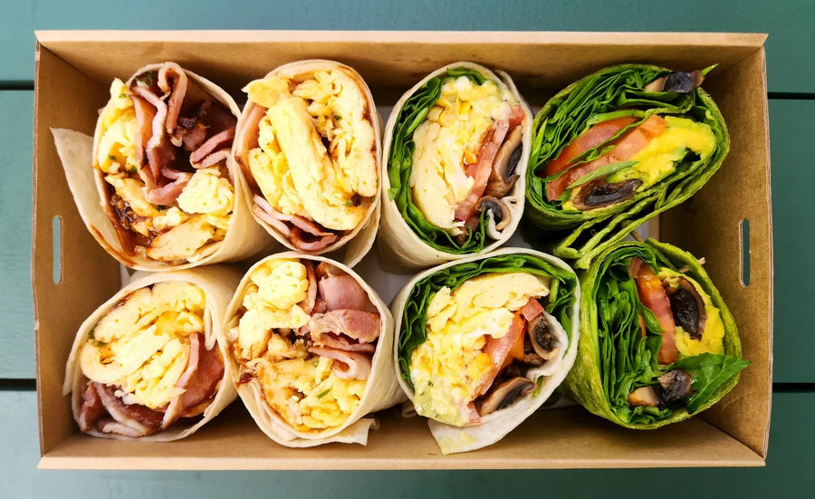 Breakfast wraps