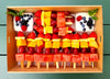 Fruit kebabs