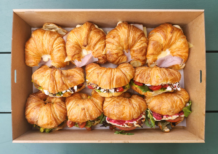 Gourmet filled croissants