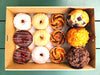 Muffin, donut & French tart selection