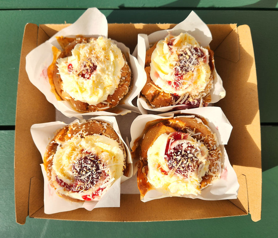 Vegan chia berry muffins (vegan)(gf)(organic)