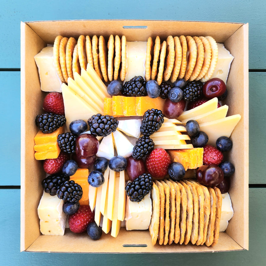 Wear it Purple - Cheese grazing box (veg)