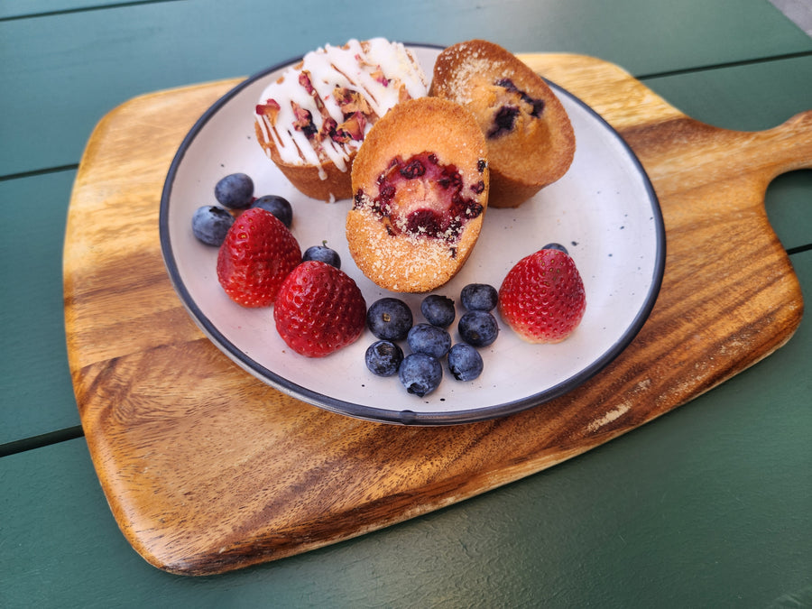 Wear it Purple - Gluten free friands (gf)