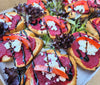 Wear it Purple - Hummus toasted bites (veg)