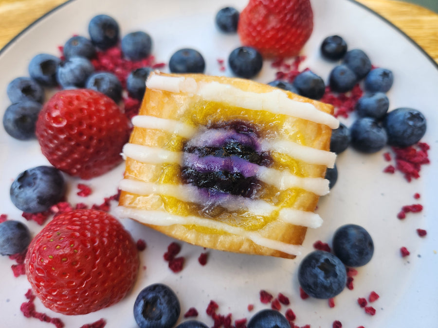 Wear it Purple - Petite Blueberry danish