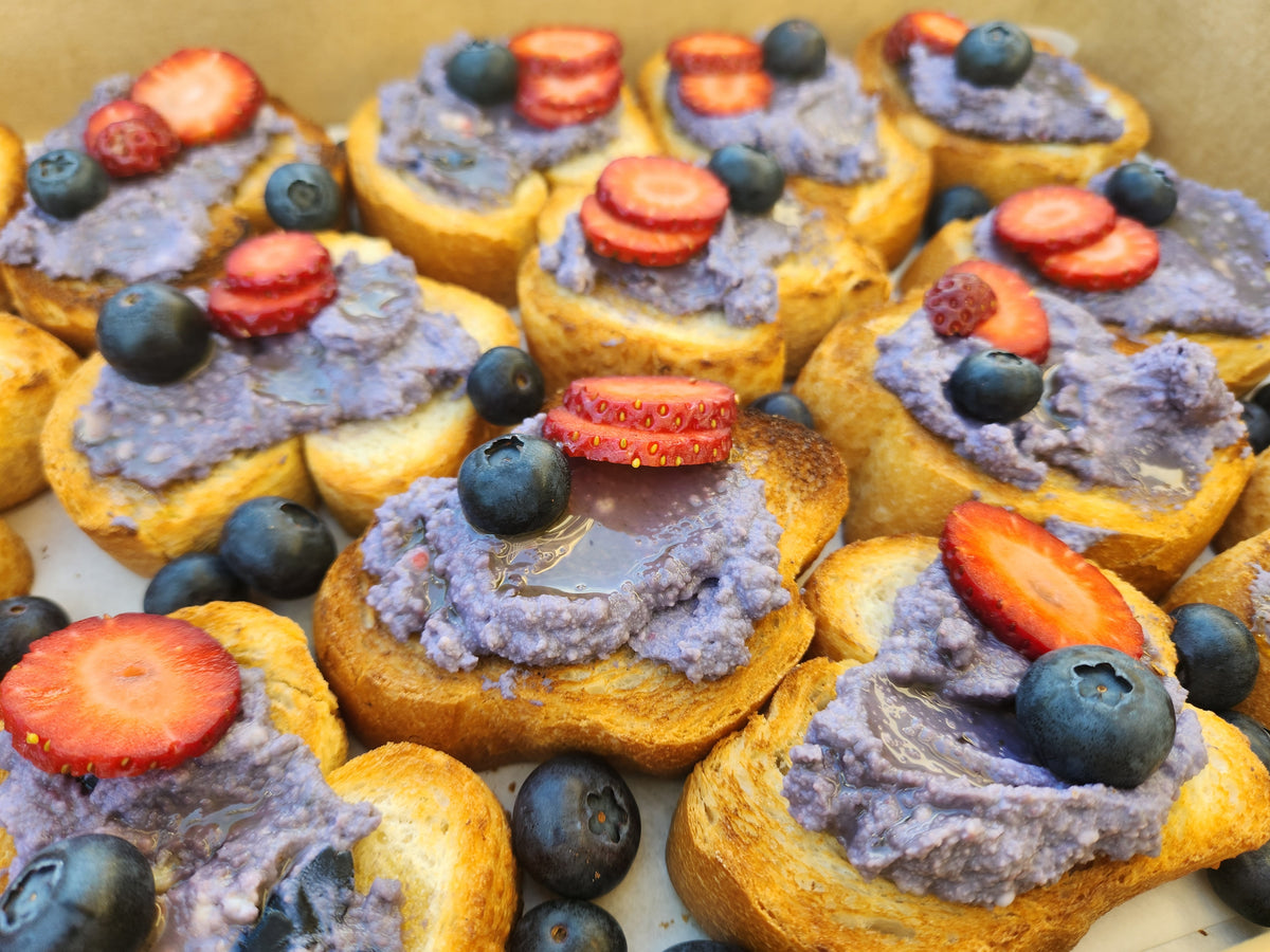 Wear it Purple - Sweet ricotta toast box (veg)