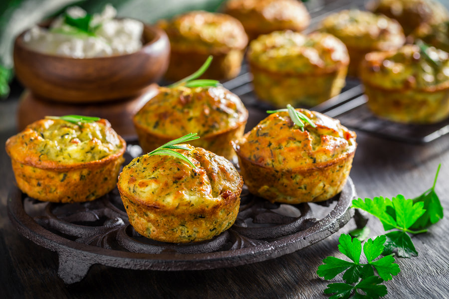 Gourmet frittata bakes